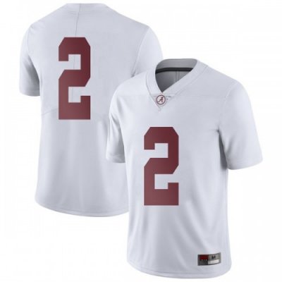 Men's Alabama Crimson Tide #2 Patrick Surtain II White Limited NCAA College Football Jersey 2403EHZO8